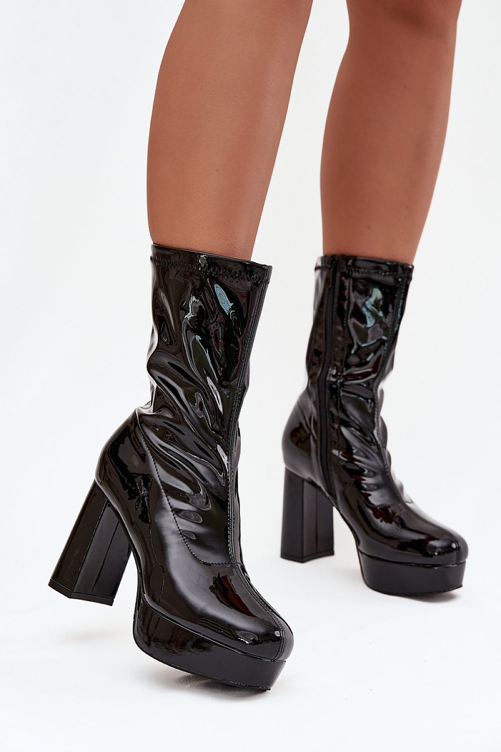  Botine cu toc model 219264 Step in style 