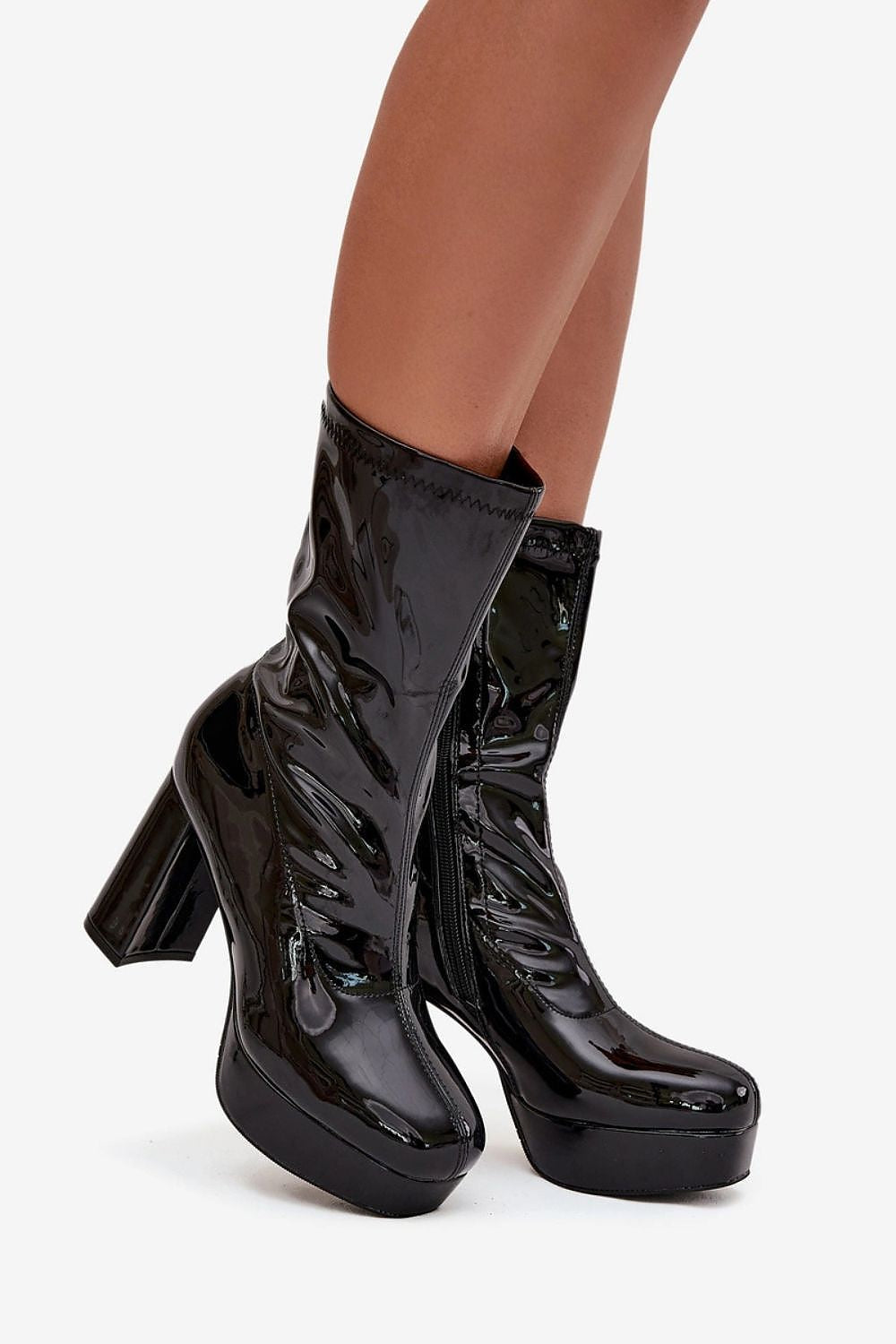  Botine cu toc model 219264 Step in style 