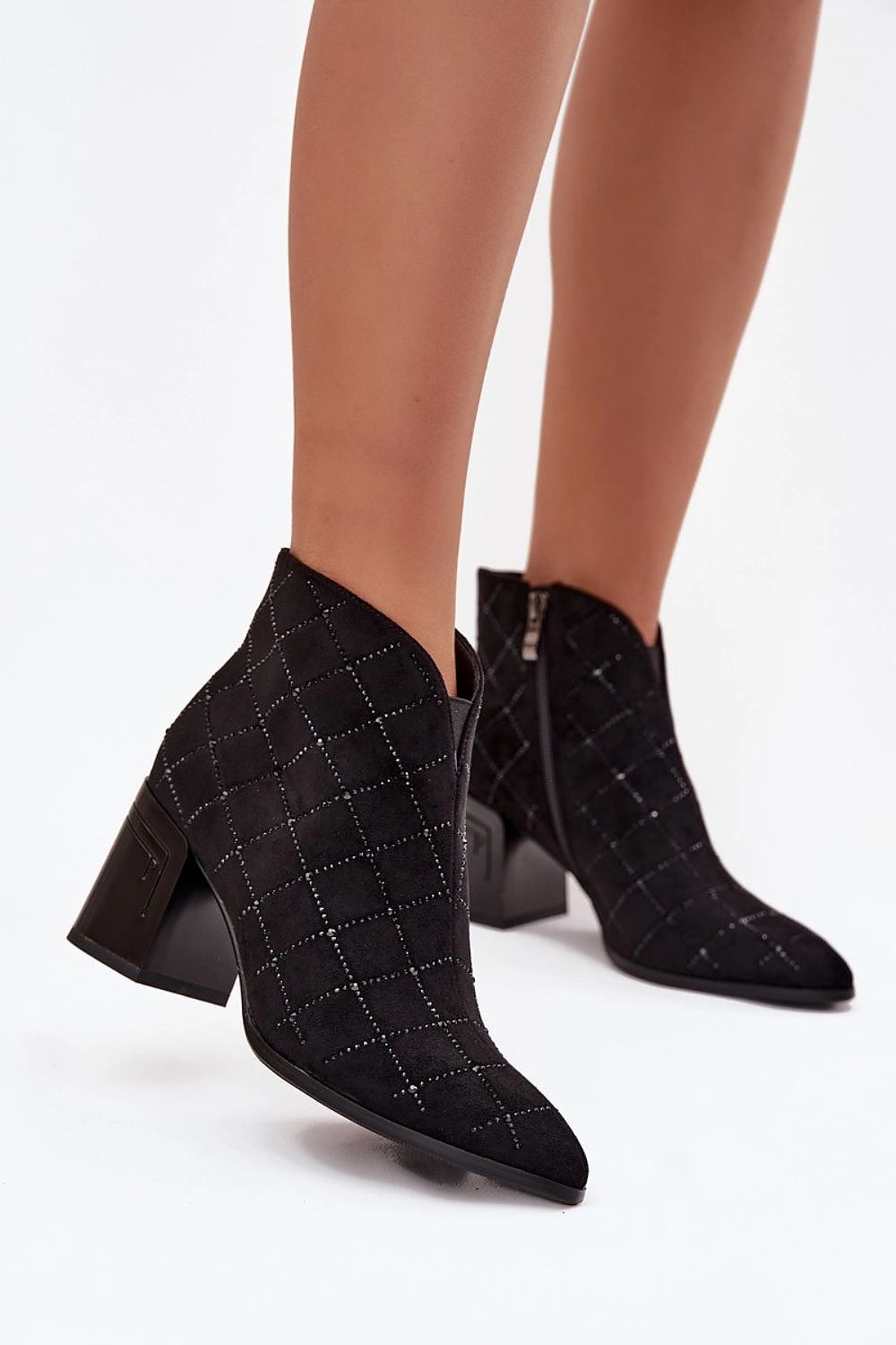  Botine cu toc model 219270 Step in style 