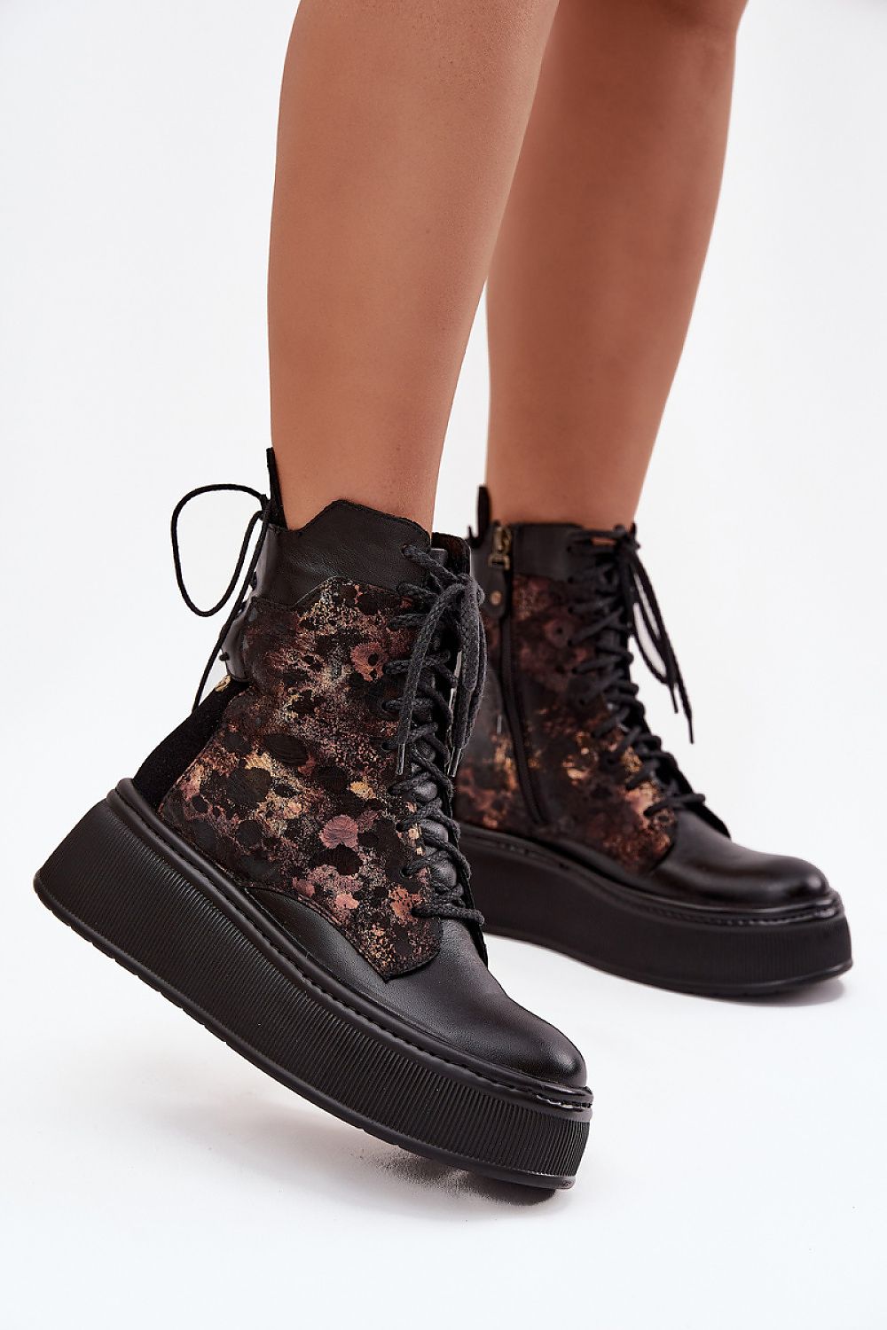  Botine cu platformă model 219393 Step in style 