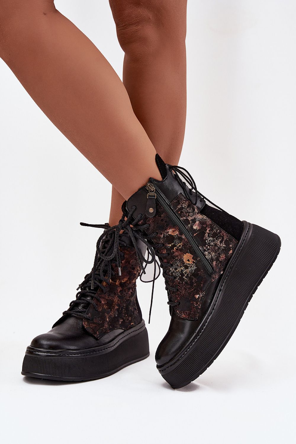  Botine cu platformă model 219393 Step in style 