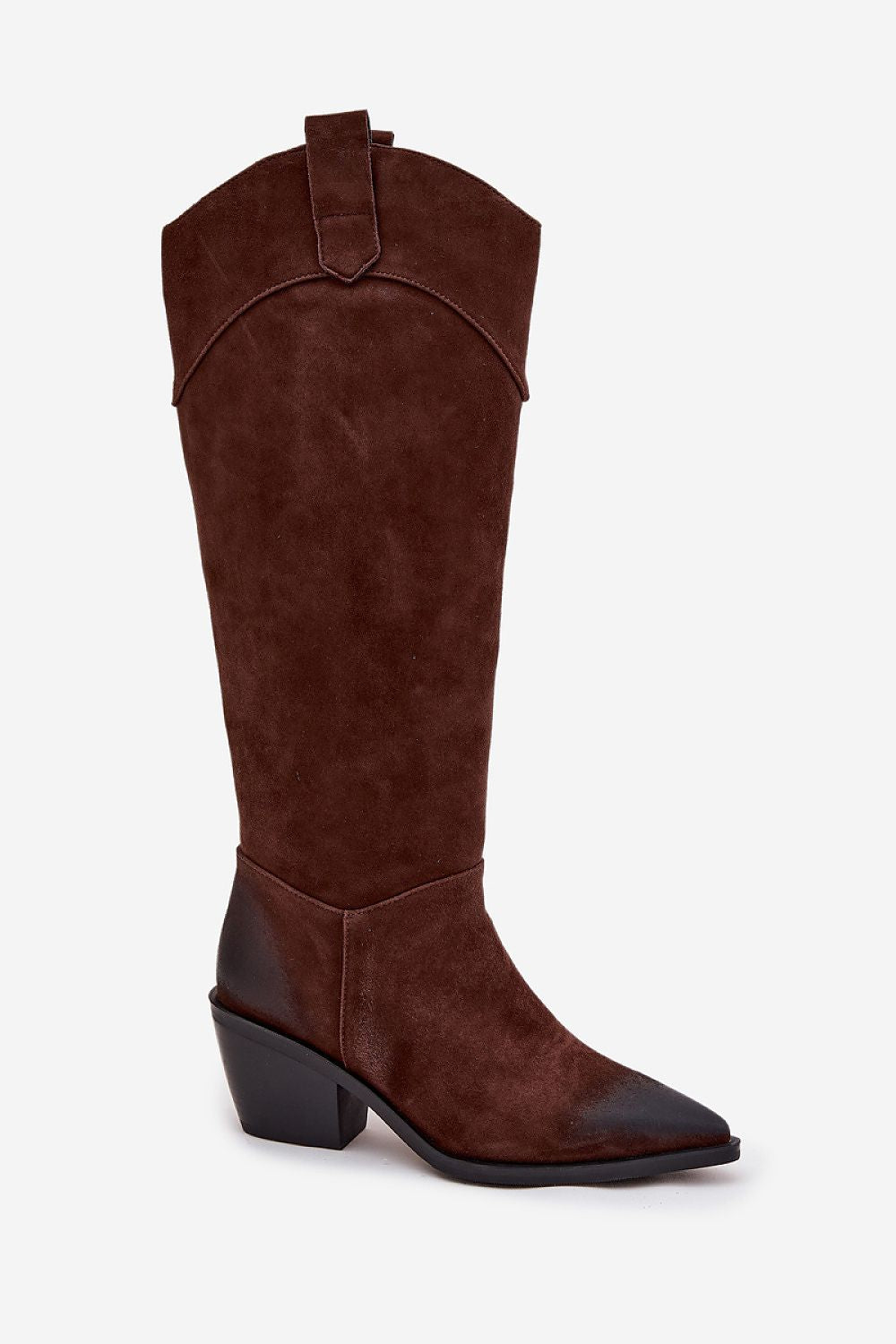  Cizme cu toc model 219399 Step in style 