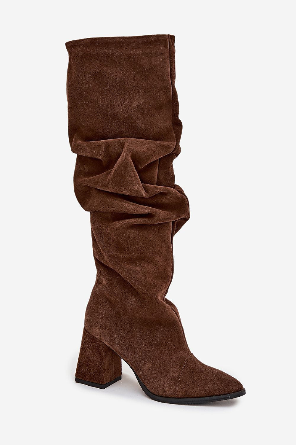  Cizme cu toc model 219401 Step in style 