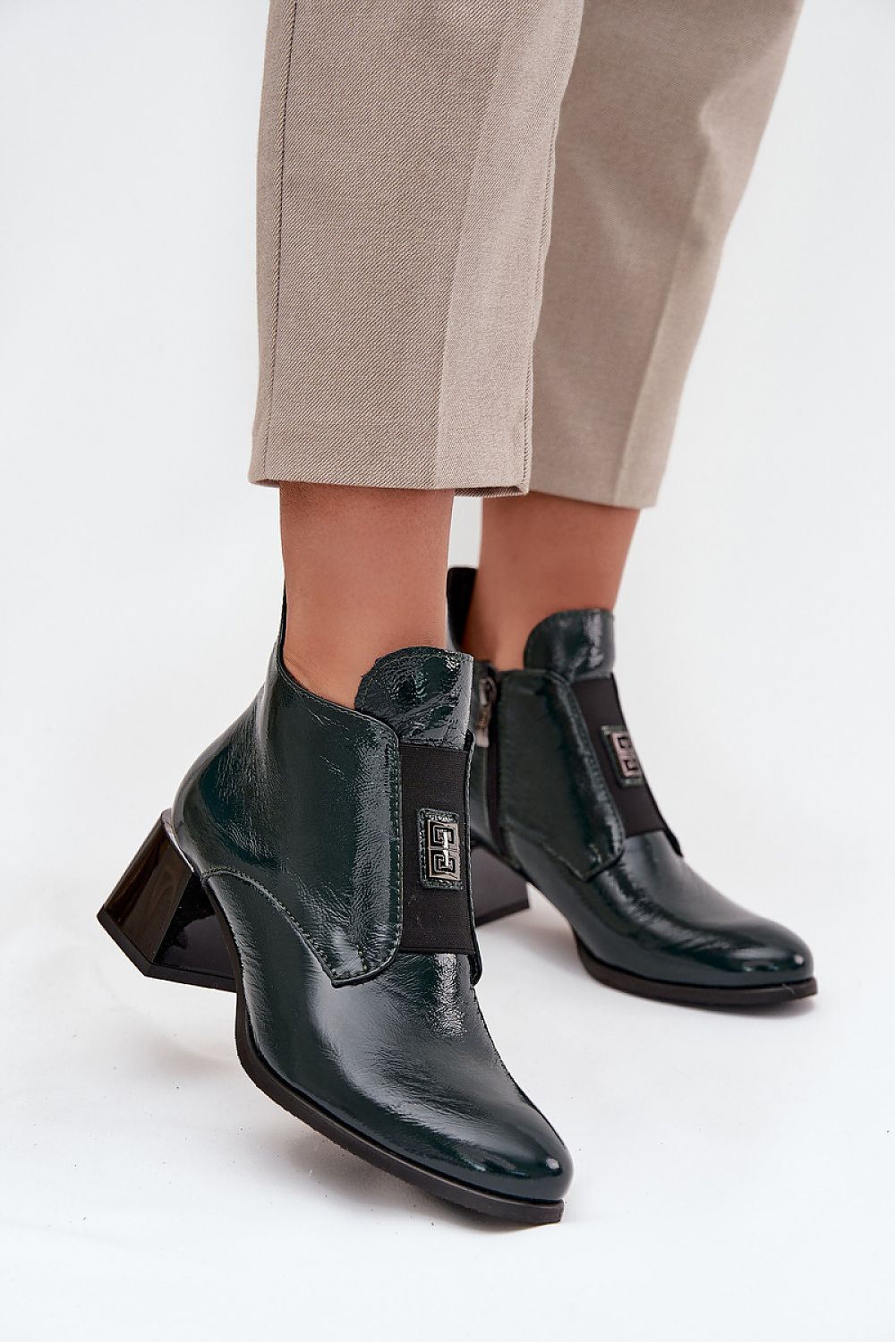  Botine cu toc model 219405 Step in style 