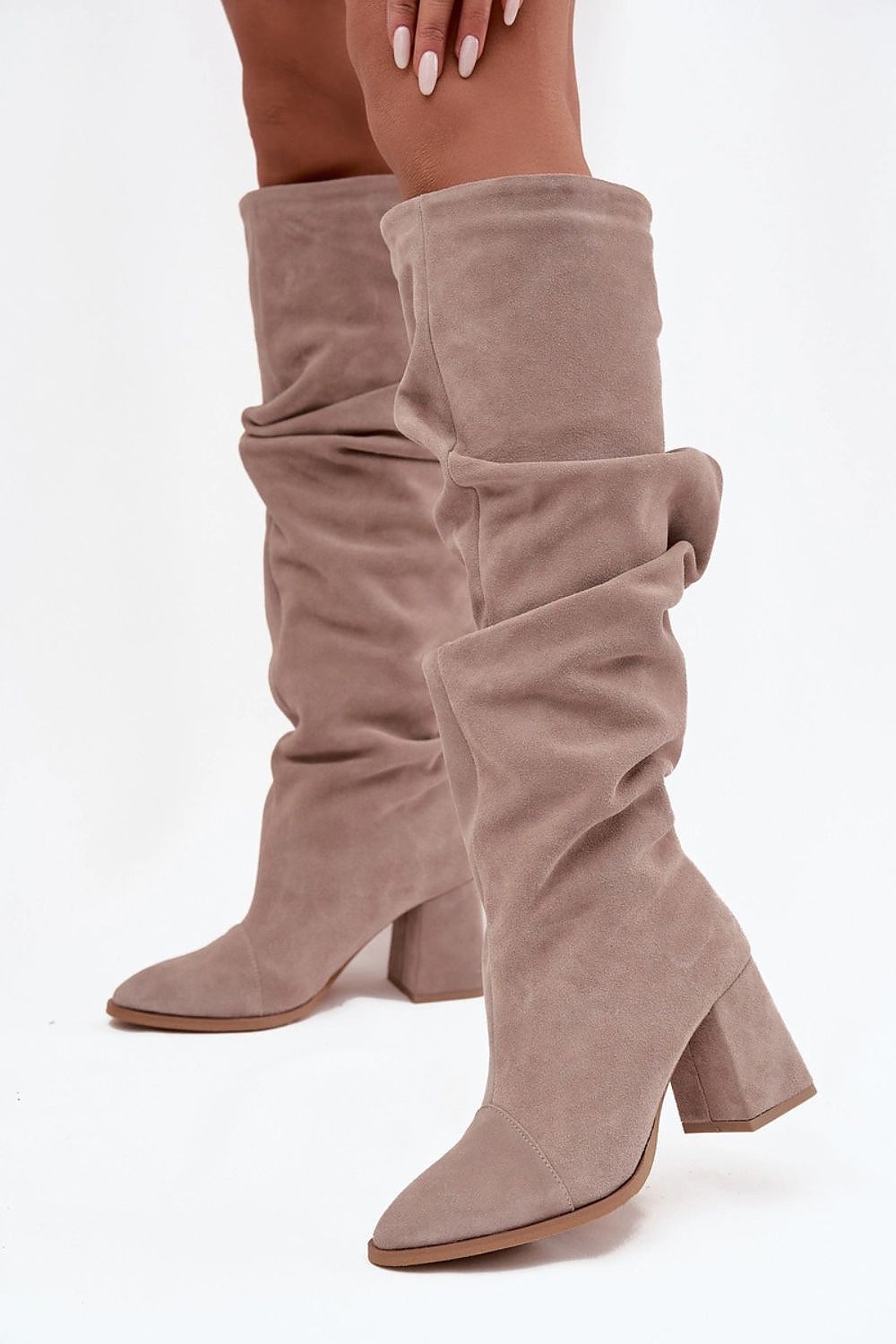  Cizme cu toc model 219403 Step in style 