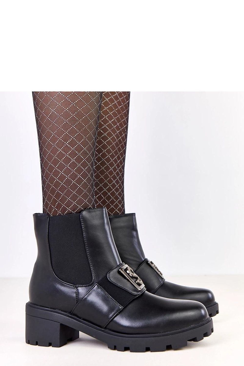  Botine cu toc model 219409 Solea 