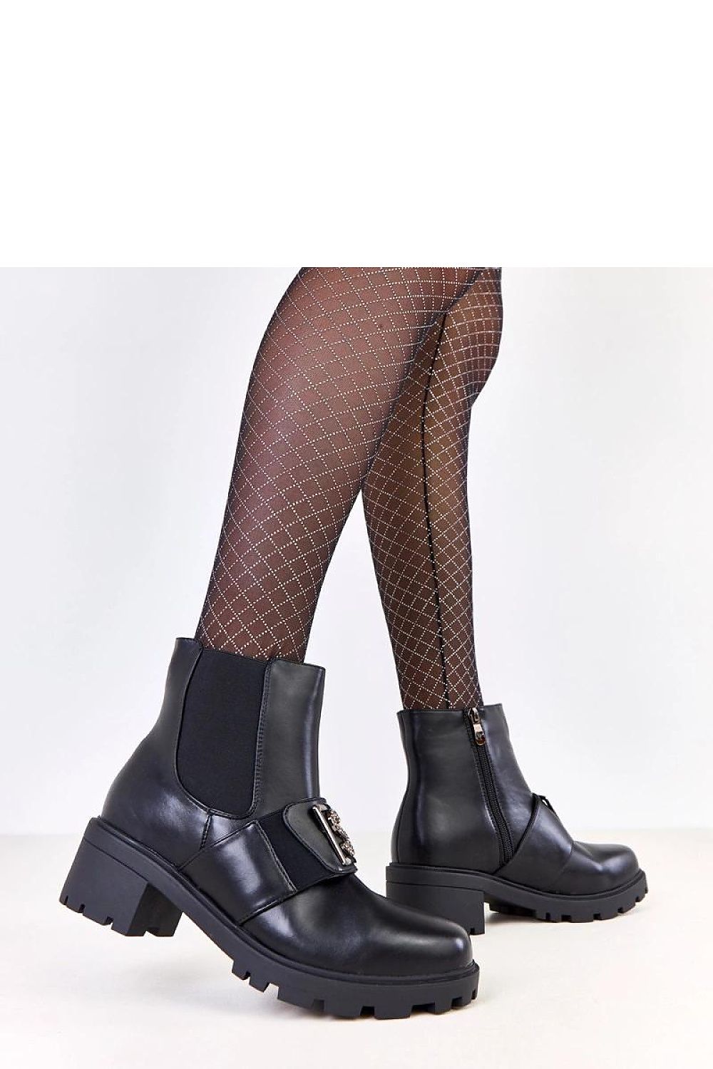  Botine cu toc model 219409 Solea 