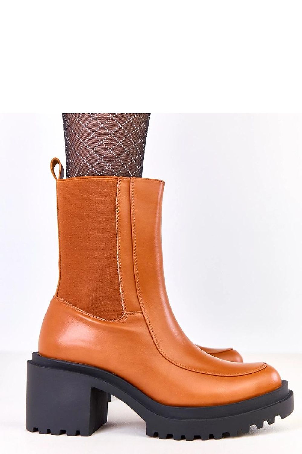  Botine cu toc model 219416 Solea 
