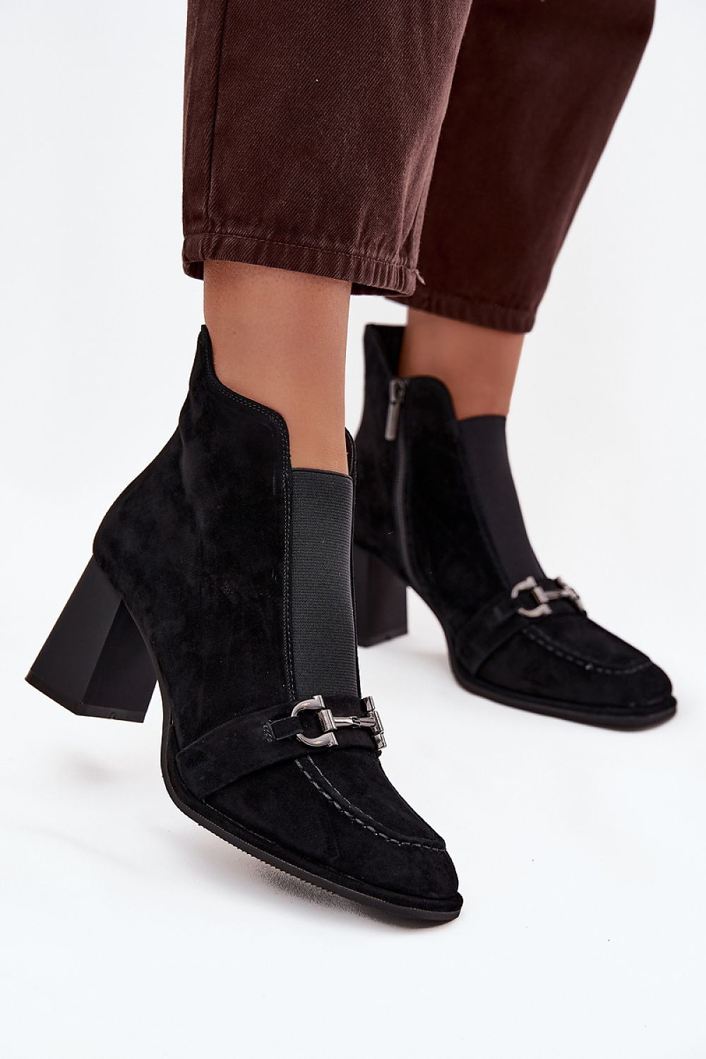  Botine cu toc model 219564 Step in style 
