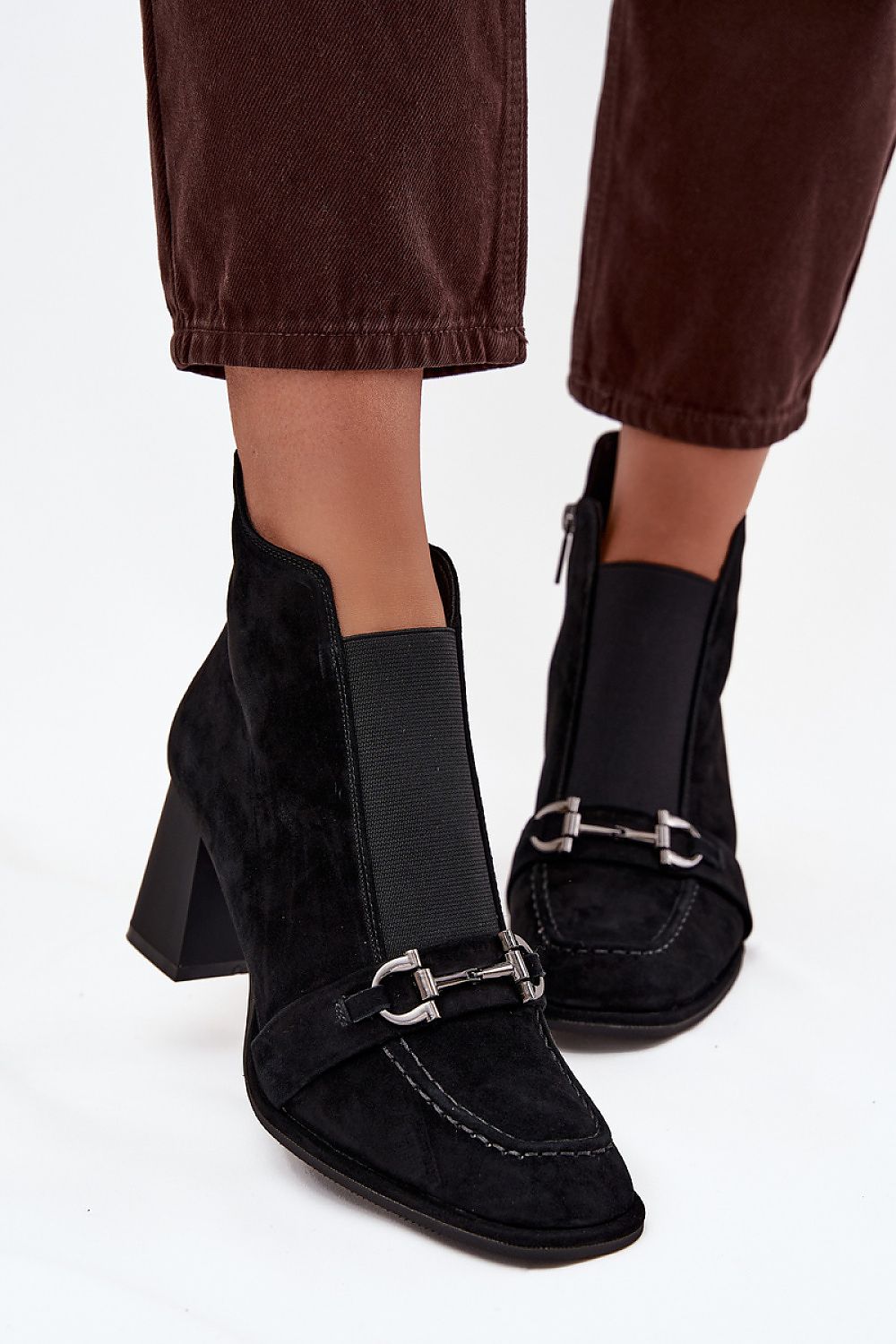  Botine cu toc model 219564 Step in style 