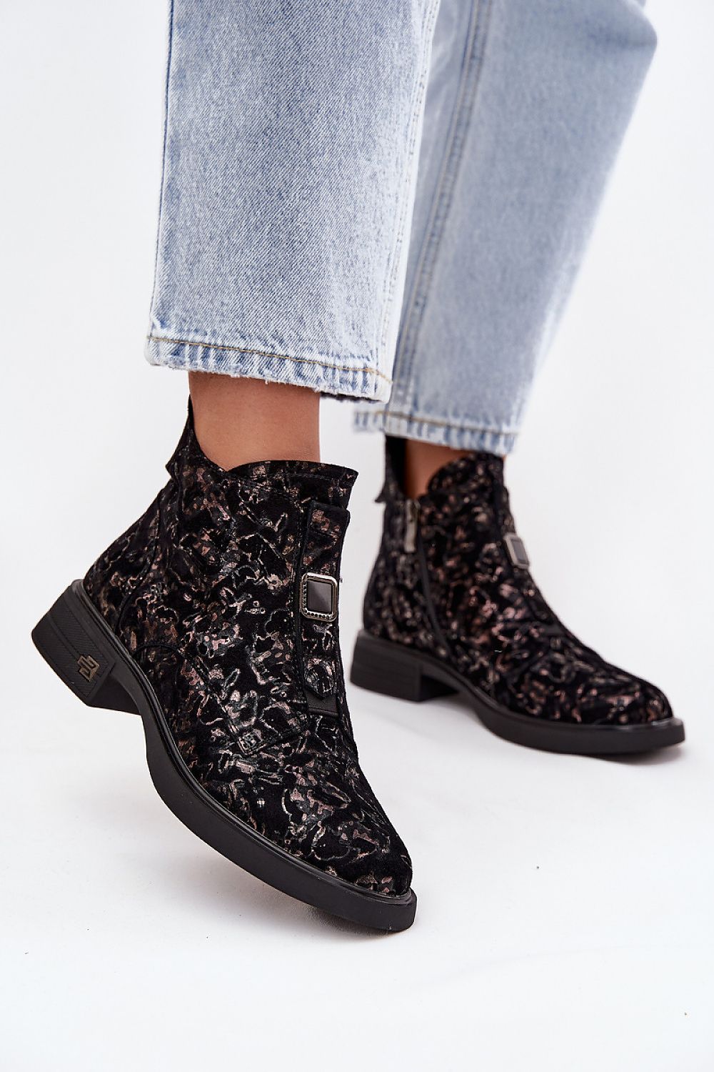  Botine cu toc model 219566 Step in style 