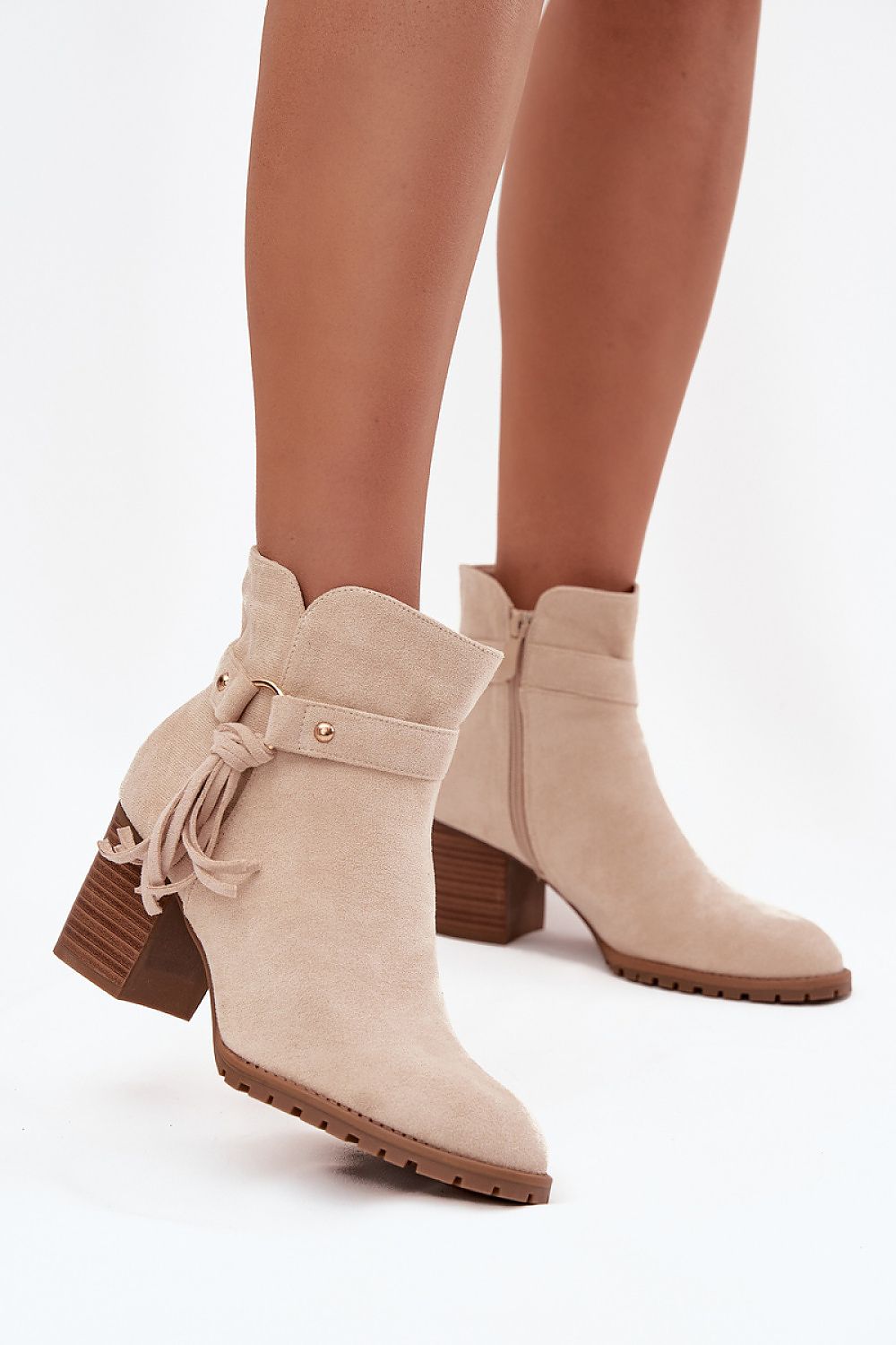  Botine cu toc model 219572 Step in style 