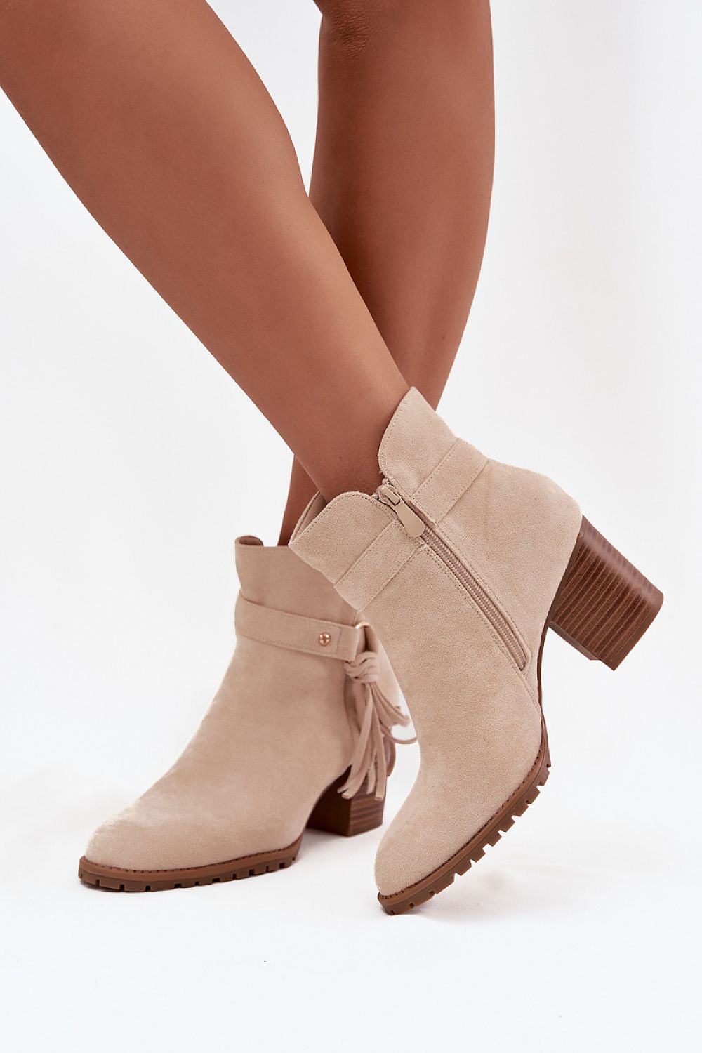  Botine cu toc model 219572 Step in style 