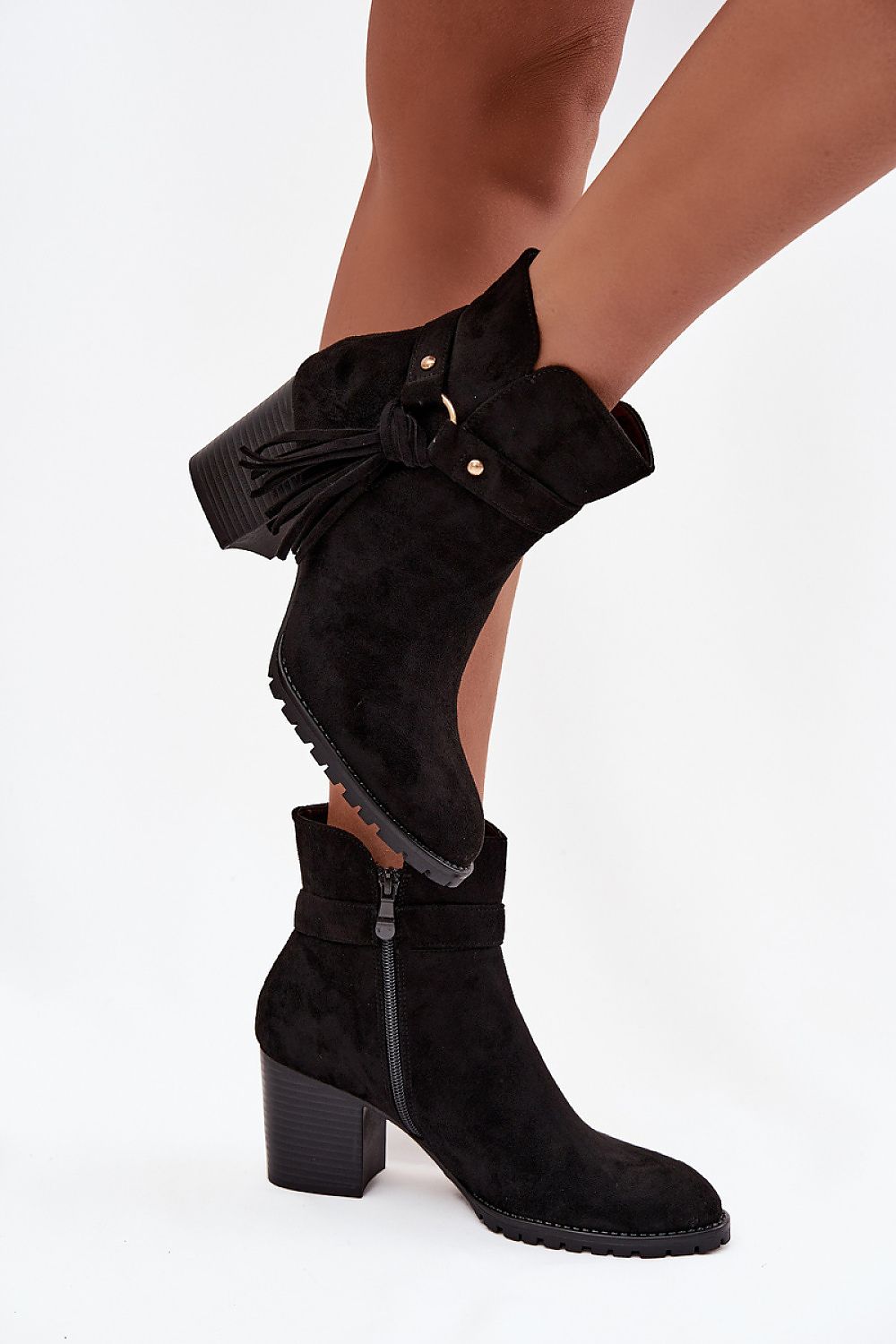  Botine cu toc model 219573 Step in style 