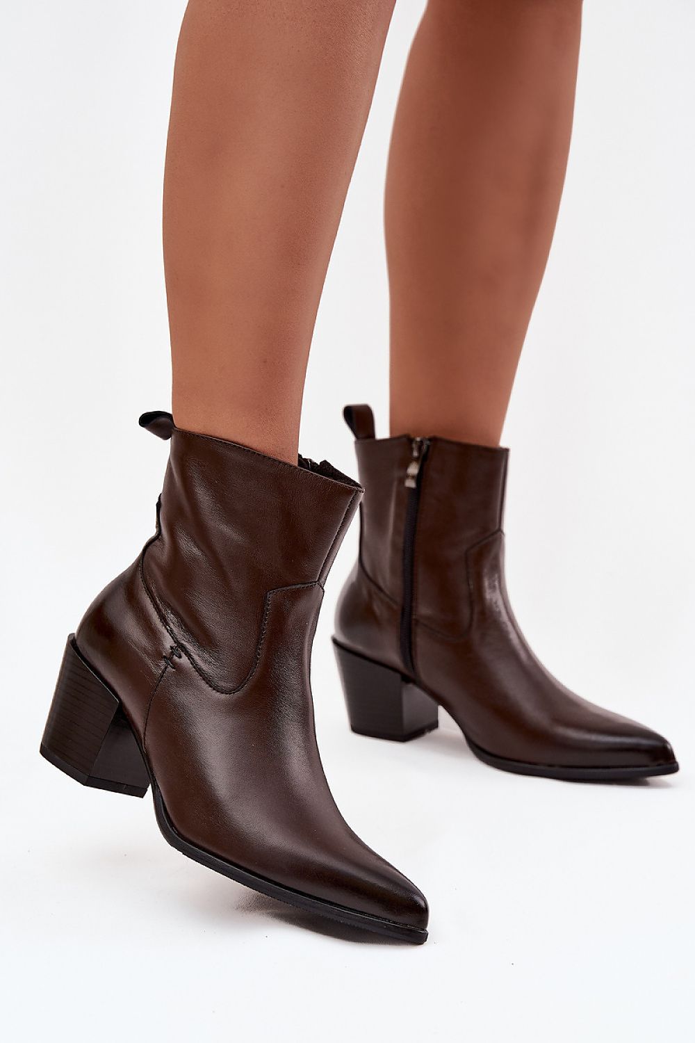  Botine cu toc model 219575 Step in style 