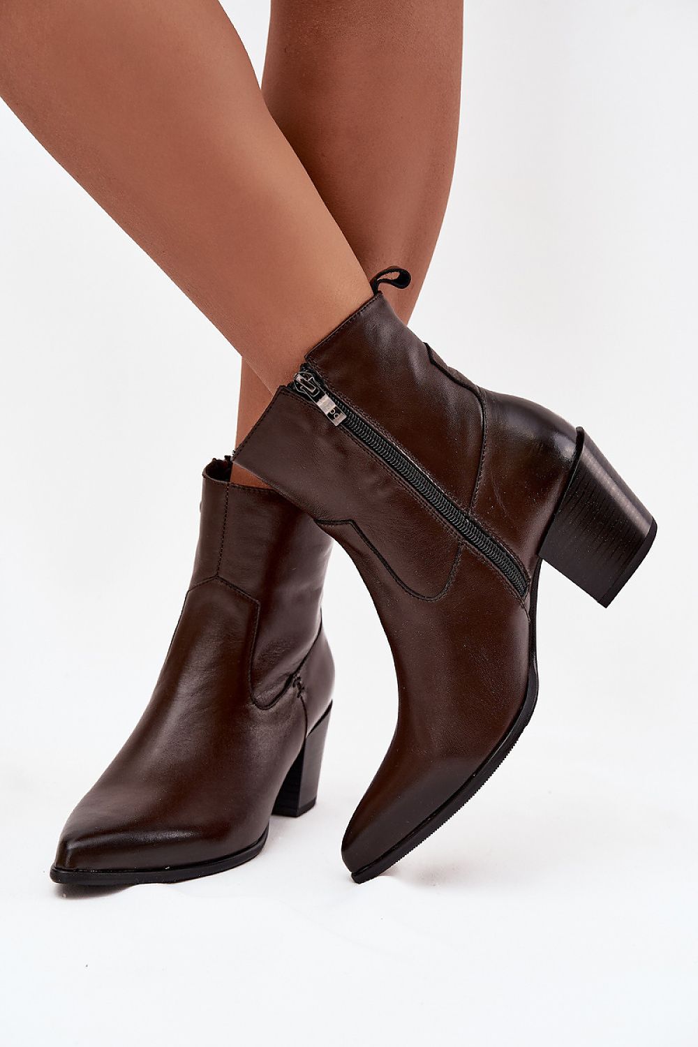  Botine cu toc model 219575 Step in style 