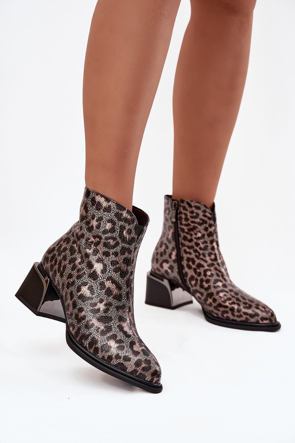  Botine cu toc model 219591 Step in style 