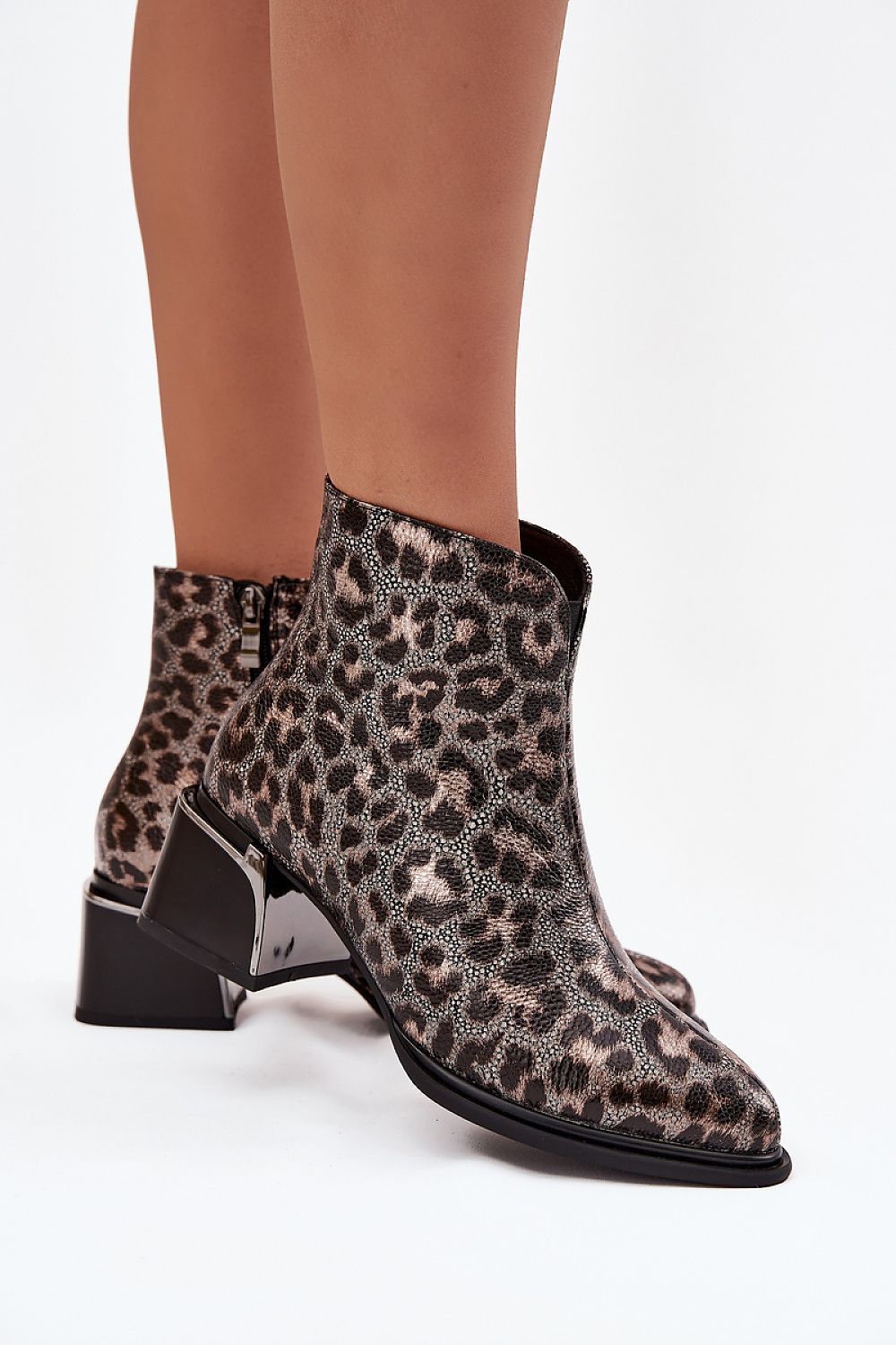  Botine cu toc model 219591 Step in style 