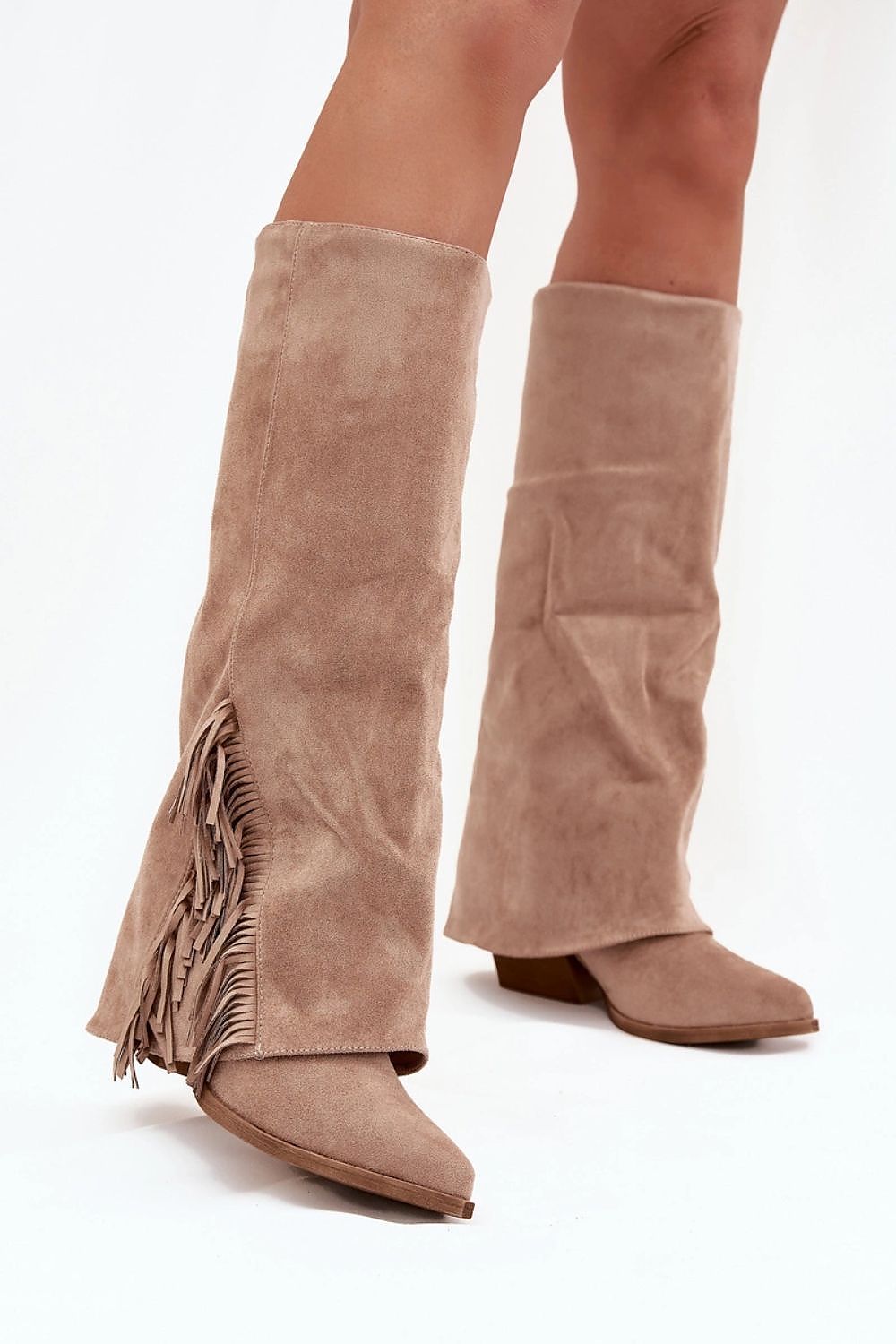  Cizme cu toc model 216793 Step in style 