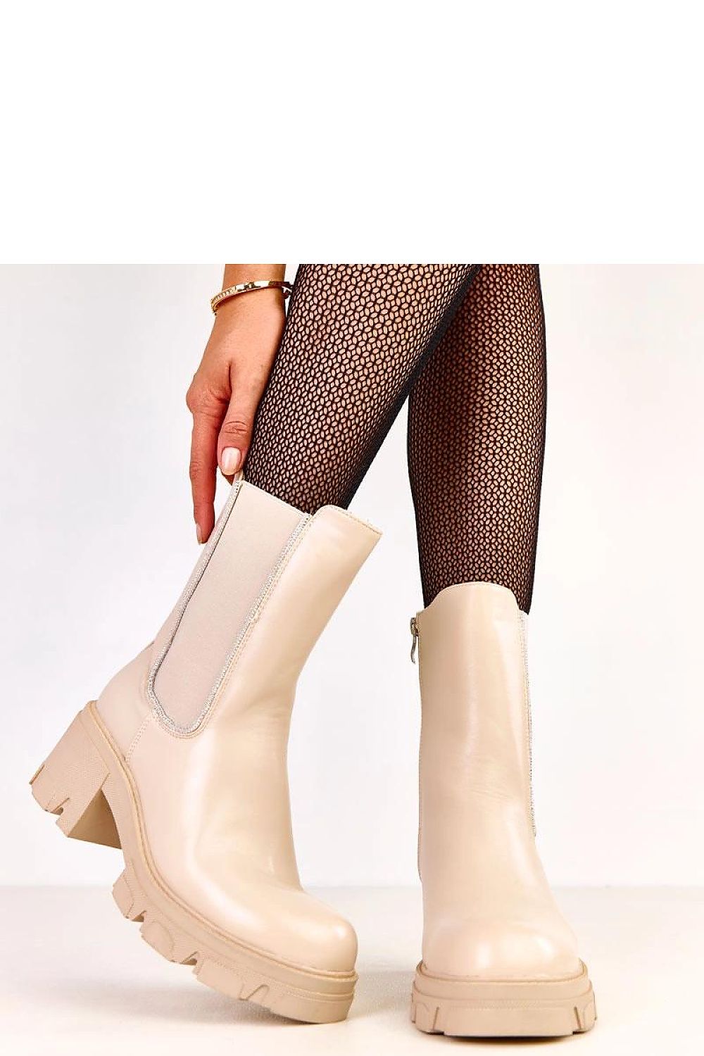  Botine cu toc model 219632 Solea 