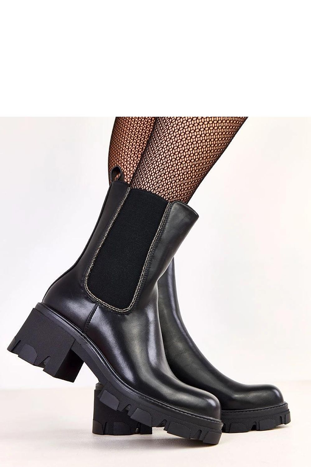  Botine cu toc model 219633 Solea 