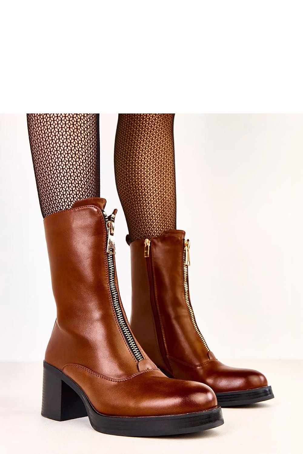  Botine cu toc model 219634 Solea 