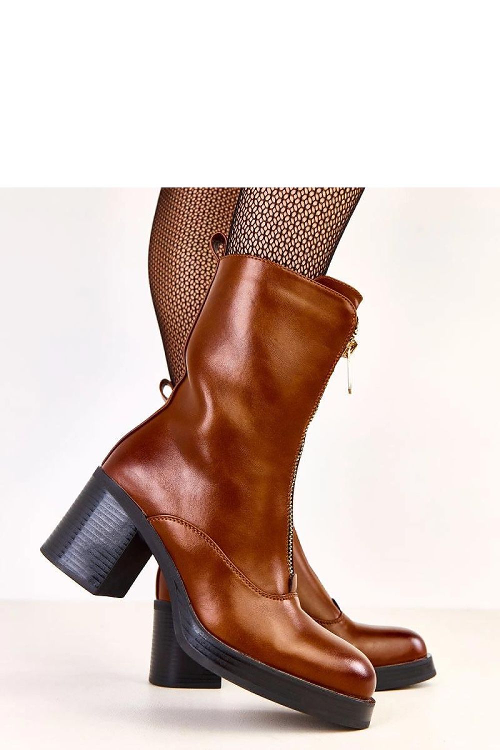  Botine cu toc model 219634 Solea 
