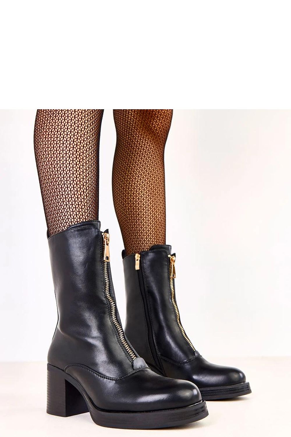 Botine cu toc model 219635 Solea 