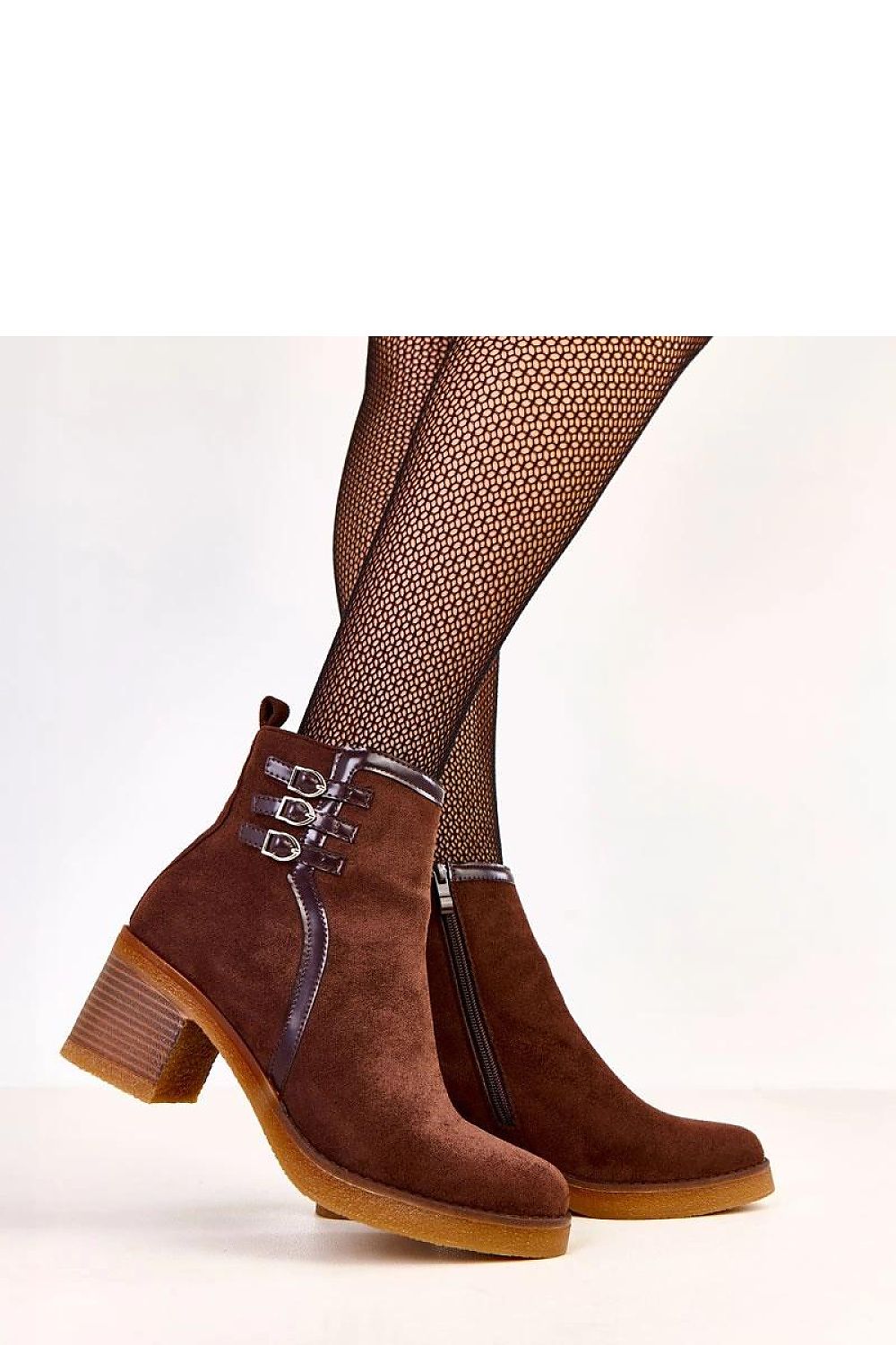 Botine cu toc model 219643 Solea 