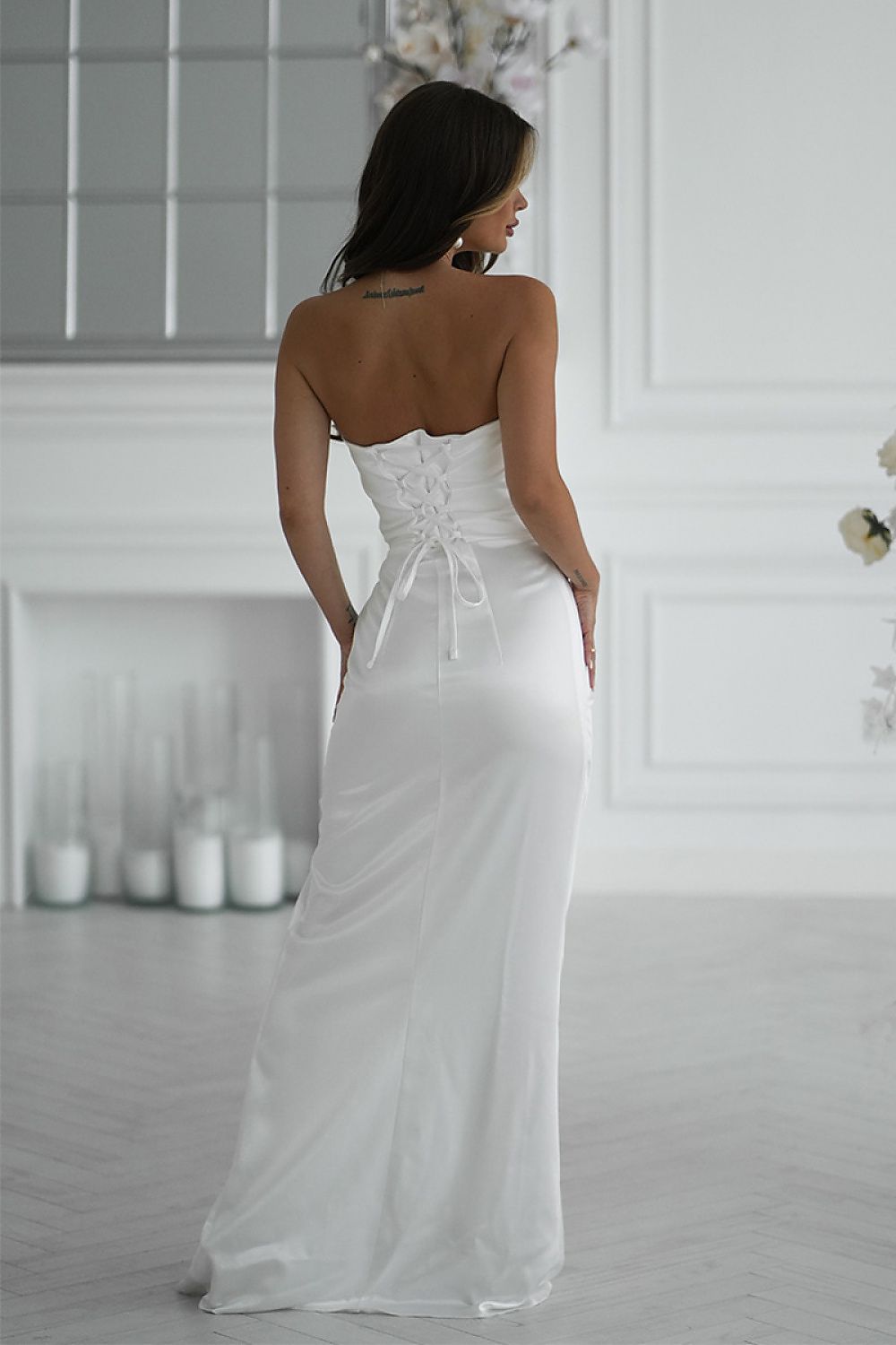  Rochie lungă model 219716 Bicotone 