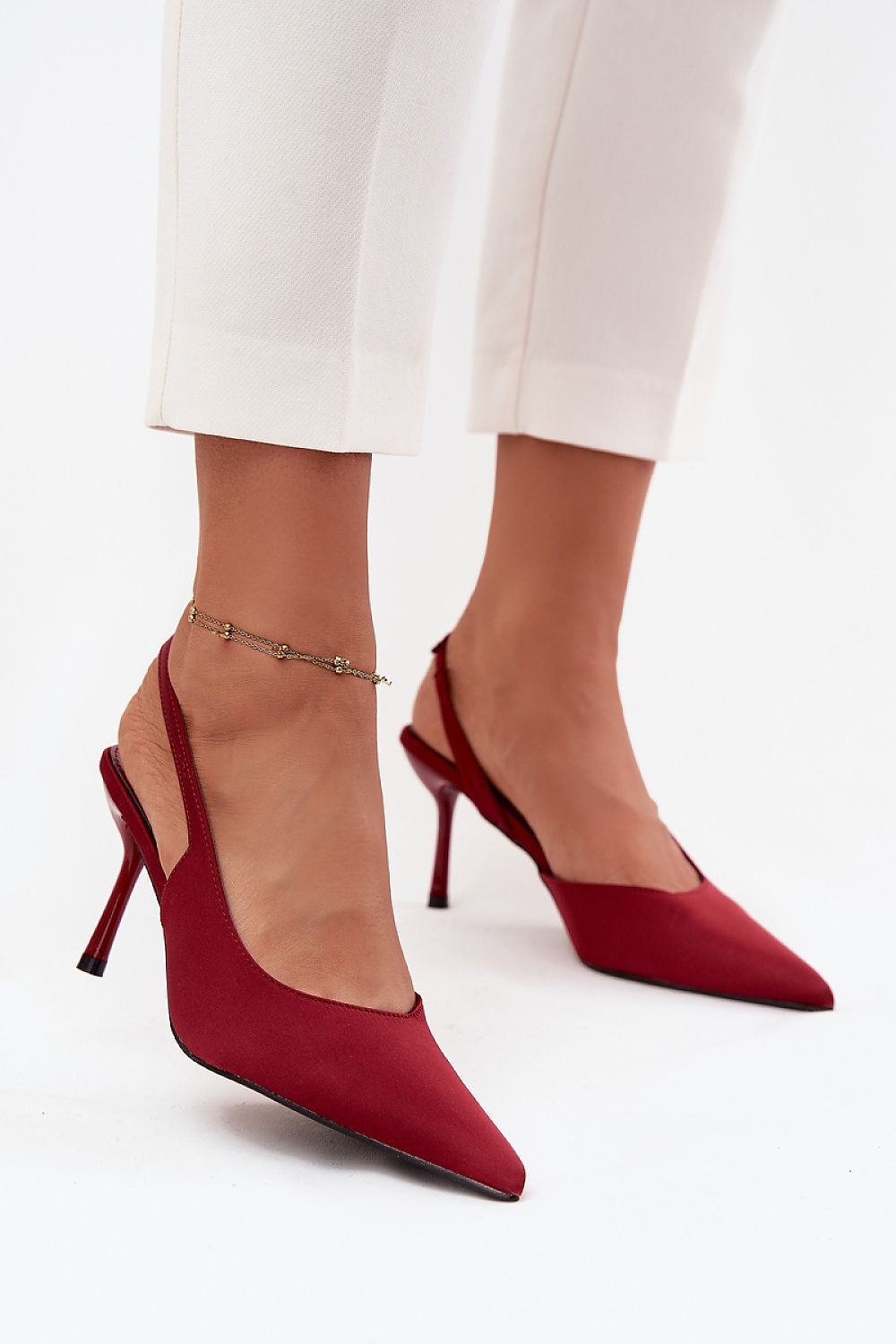  Pantofi cu toc subţire (stiletto) model 219815 Step in style 