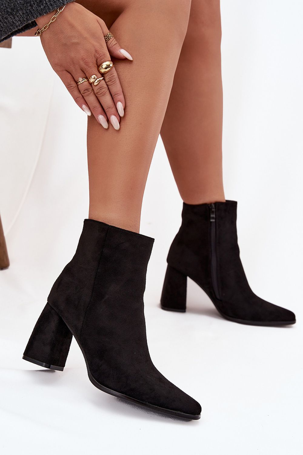  Botine cu toc model 219842 Step in style 