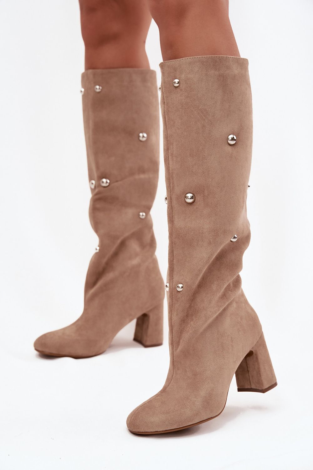  Cizme cu toc model 219861 Step in style 