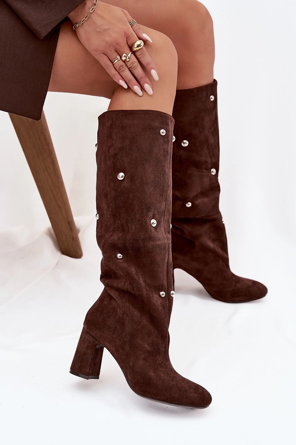  Cizme cu toc model 219863 Step in style 