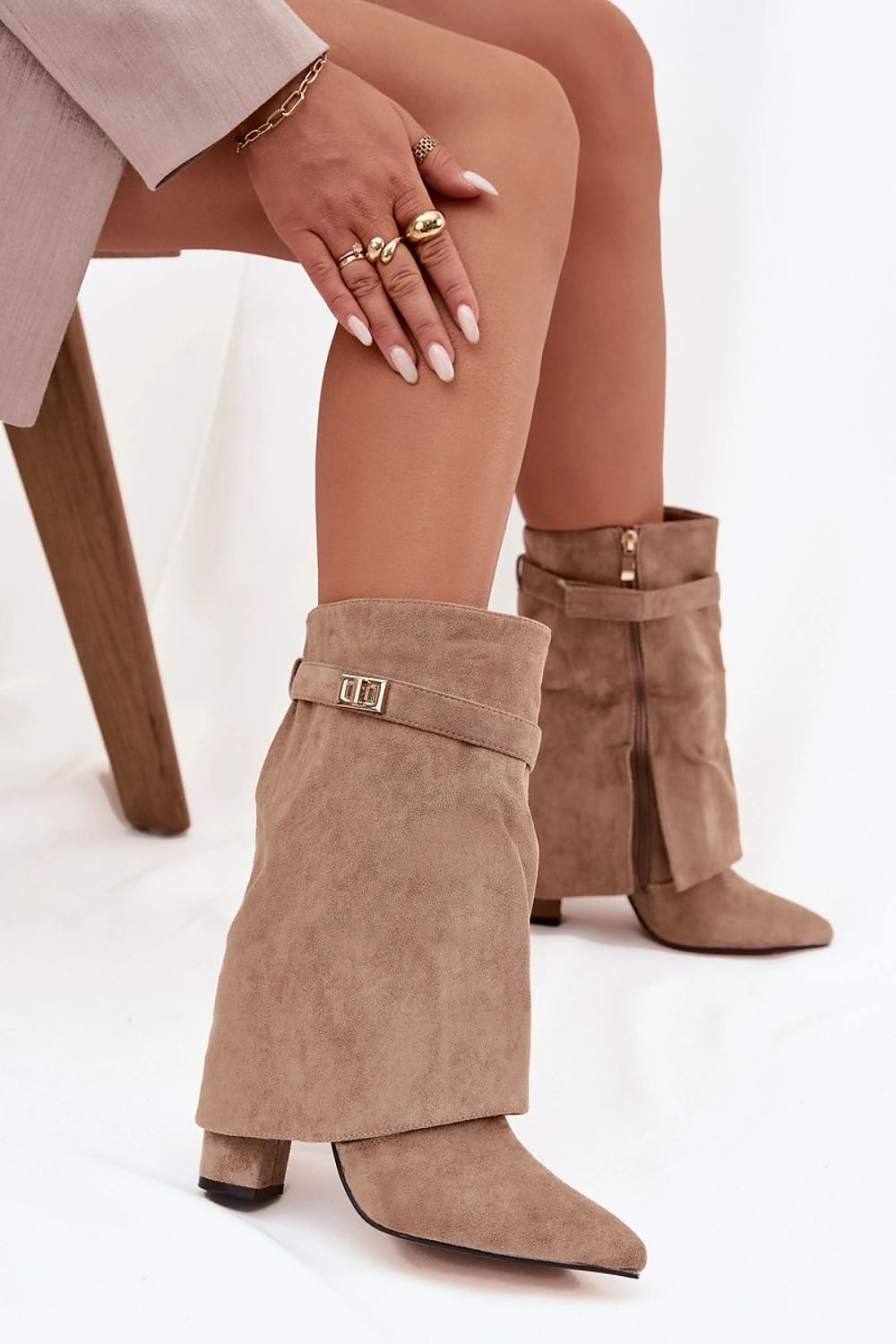  Botine cu toc model 219839 Step in style 