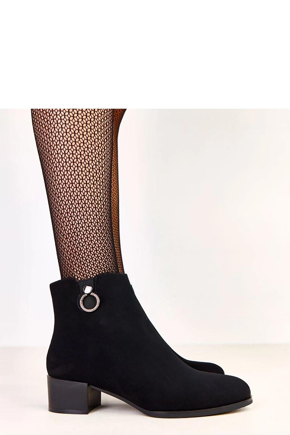  Botine cu toc model 219960 Solea 