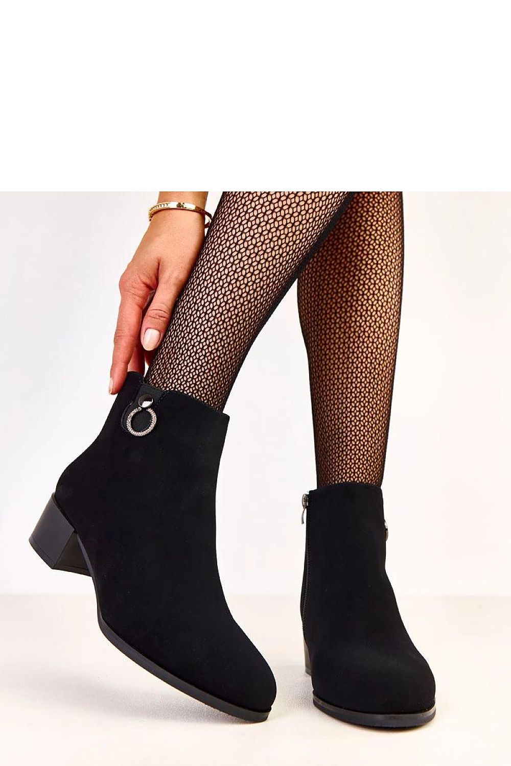  Botine cu toc model 219960 Solea 