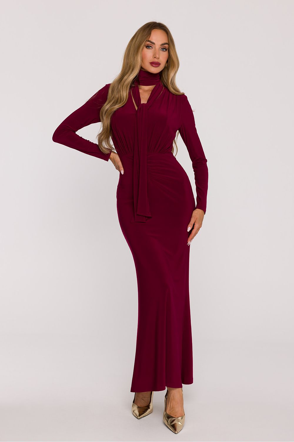  Rochie lungă model 219990 Moe 