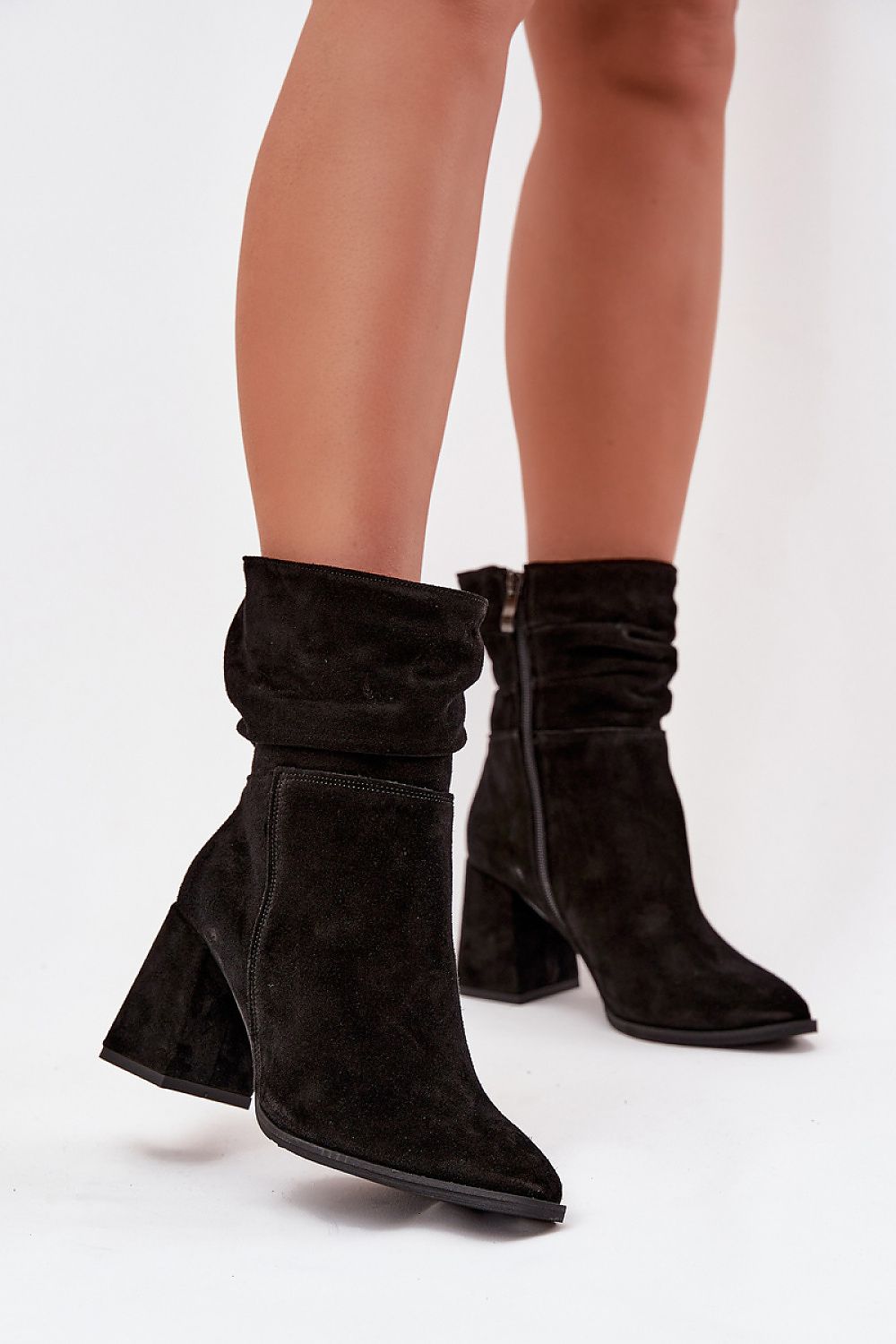  Botine cu toc model 220193 Step in style 
