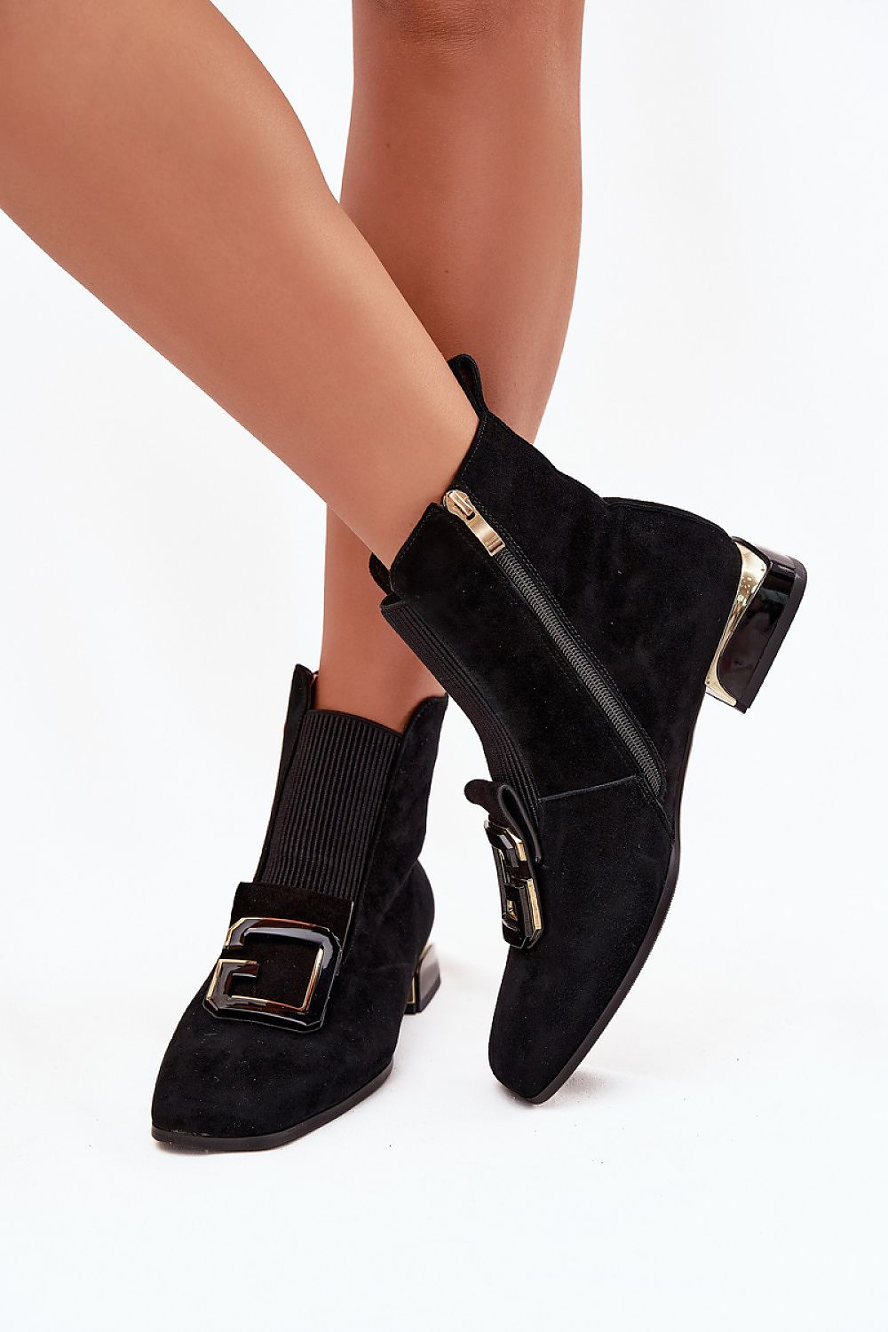  Botine cu toc model 220202 Step in style 