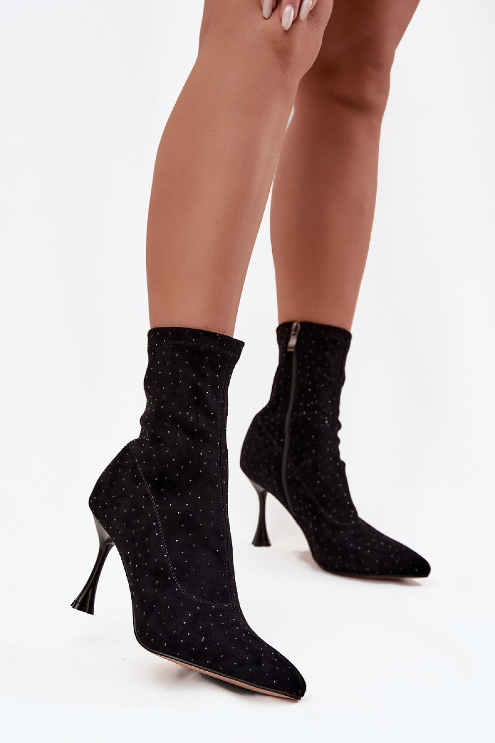  Botine cu toc model 220204 Step in style 
