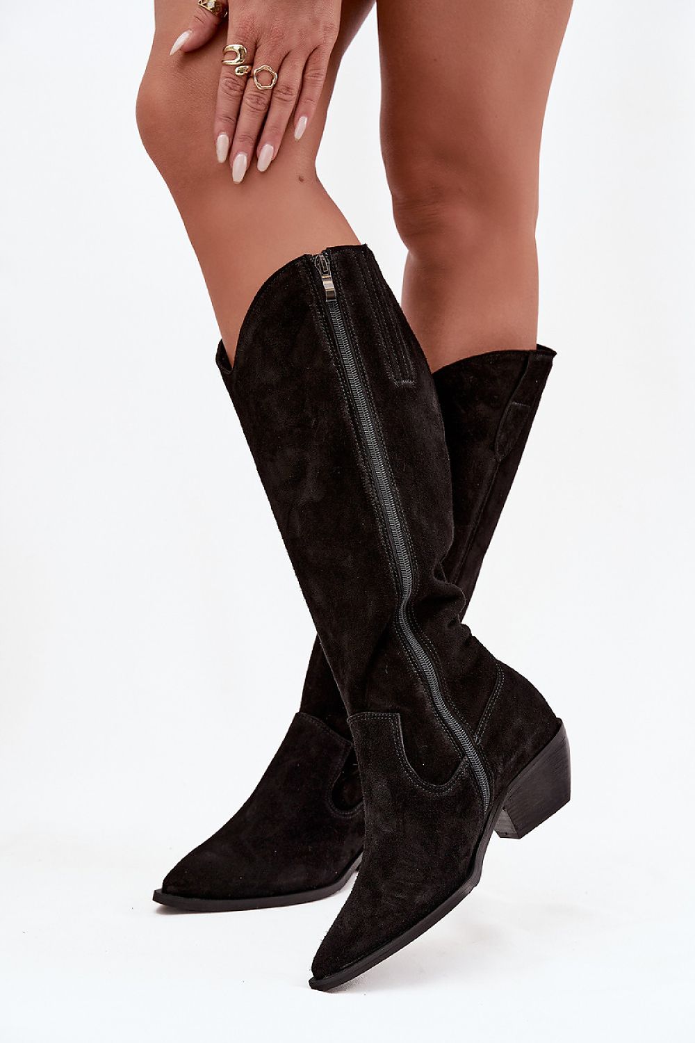  Cizme cu toc model 220210 Step in style 