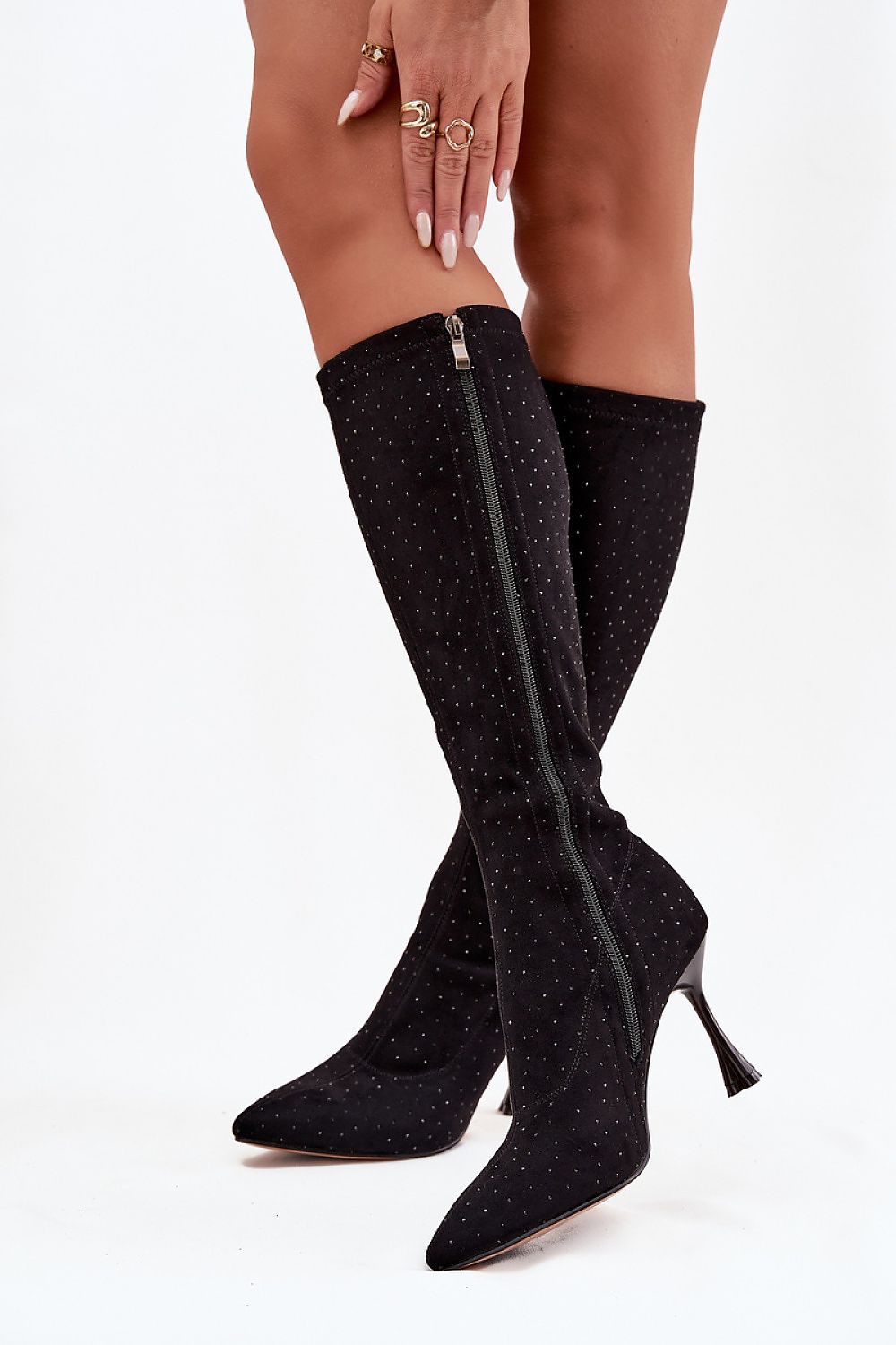  Cizme cu toc model 220213 Step in style 
