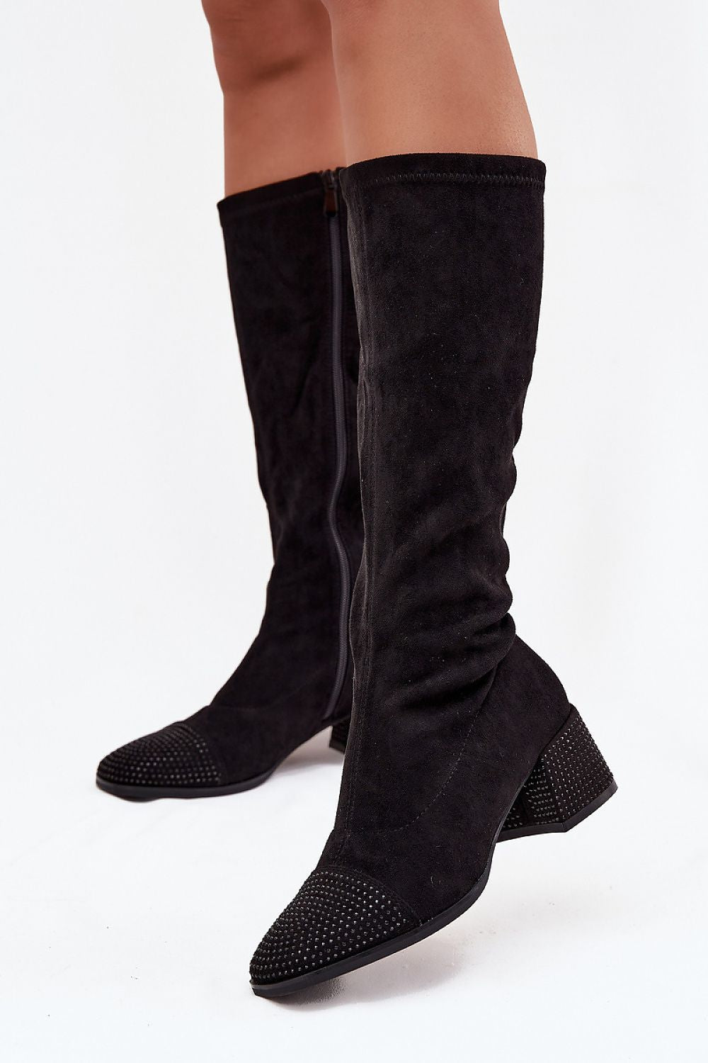  Cizme cu toc model 220220 Step in style 
