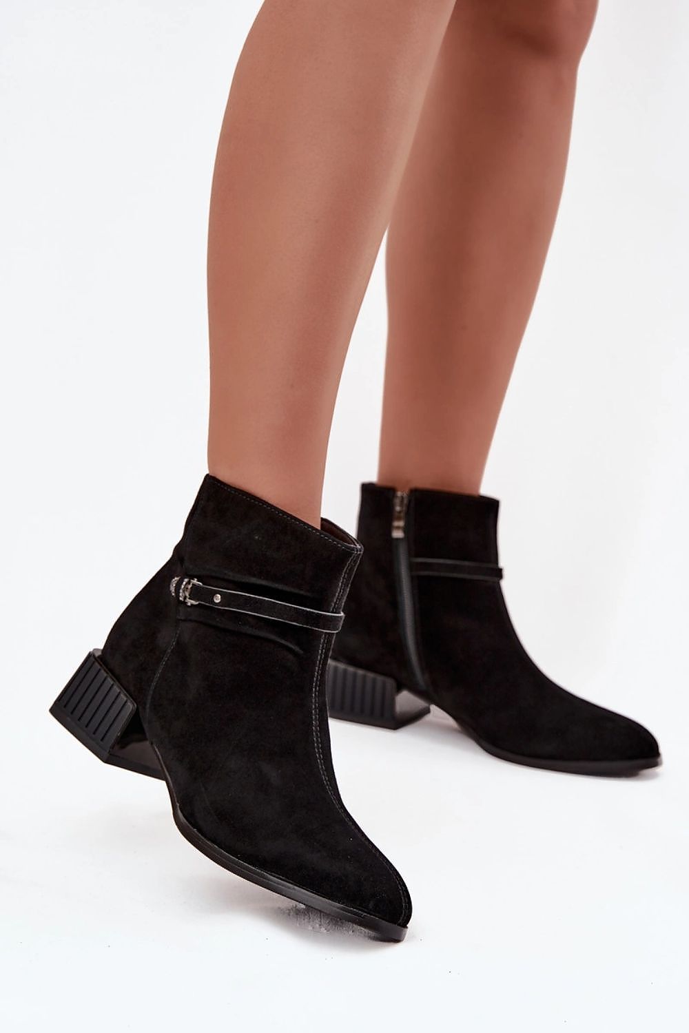  Botine cu toc model 220200 Step in style 