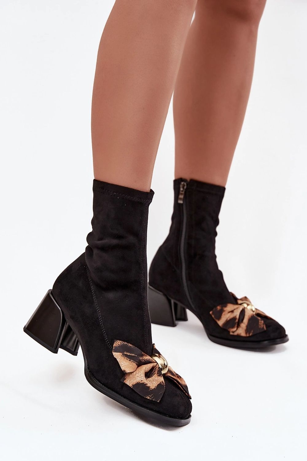  Botine cu toc model 220203 Step in style 