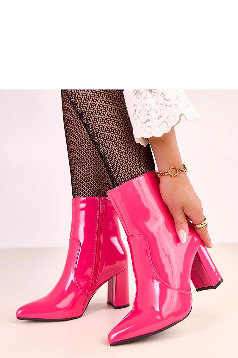  Botine cu toc model 220252 Solea 