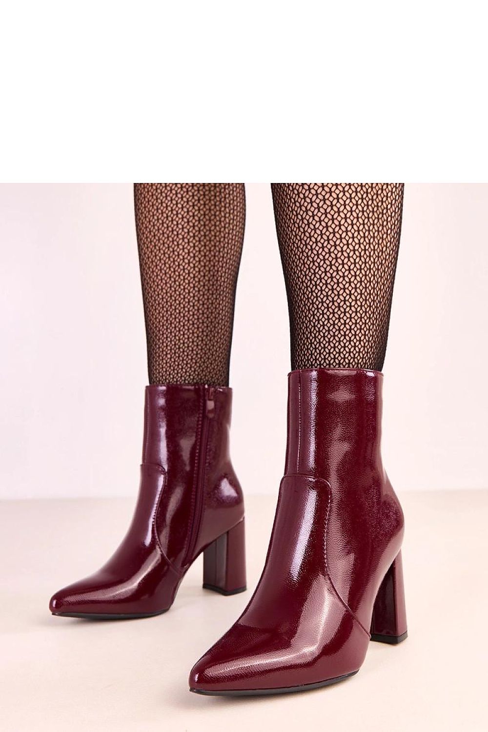  Botine cu toc model 220253 Solea 