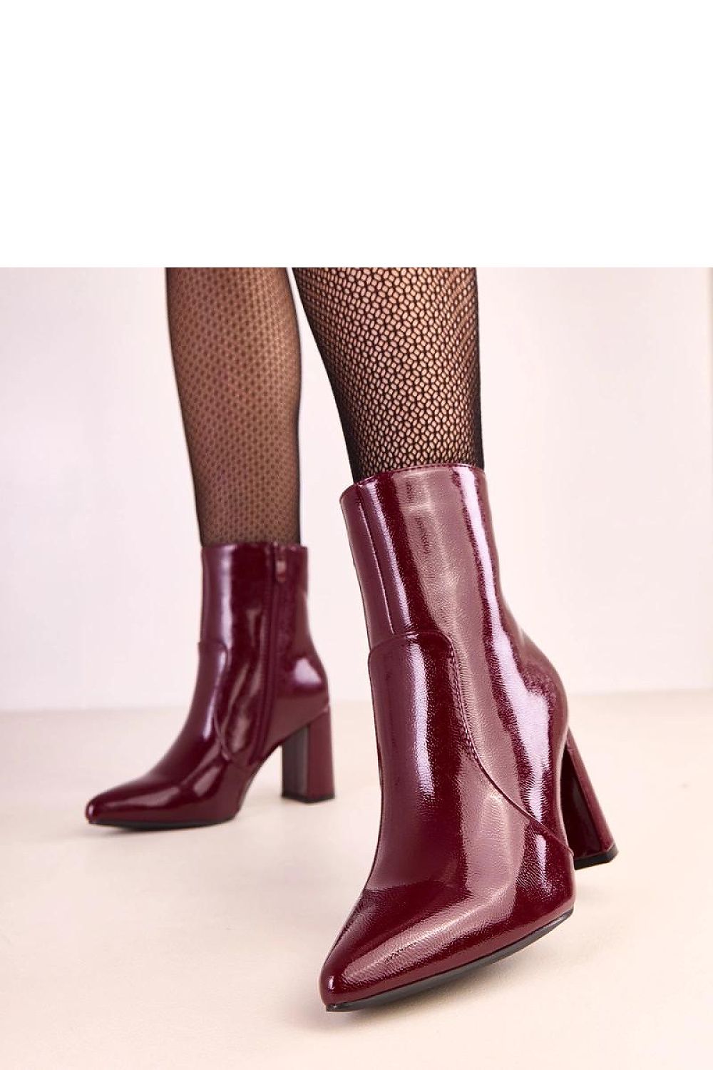  Botine cu toc model 220253 Solea 