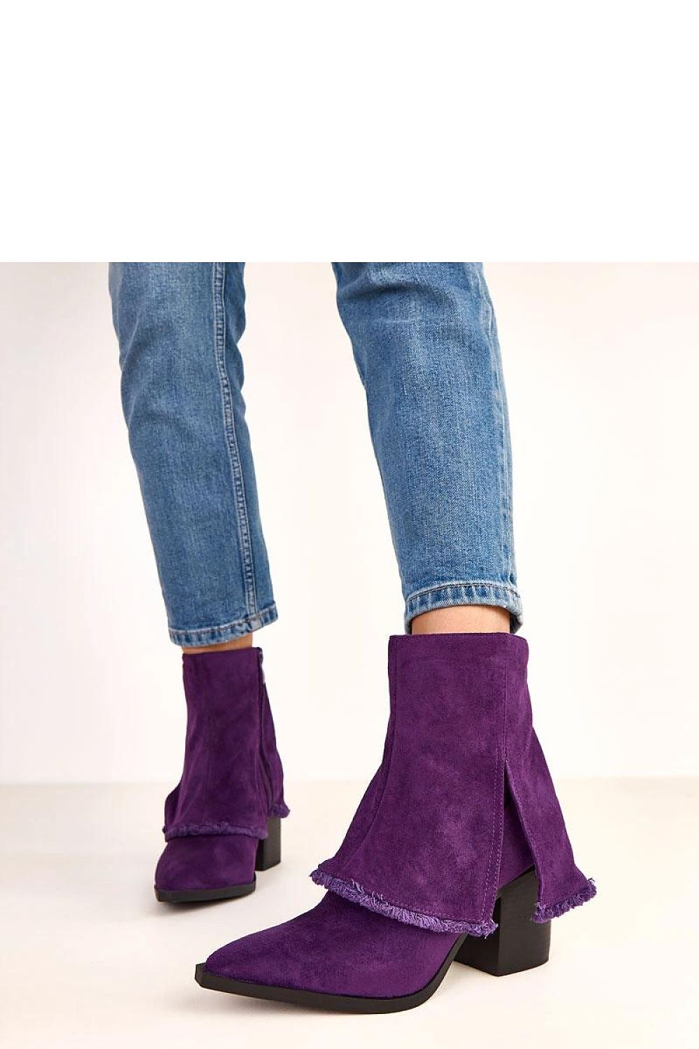  Botine cu toc model 220269 Solea 